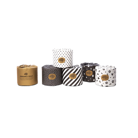 6x rolls Who Gives A Crap premium recycled toilet paper