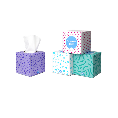 4x boxes Who Gives A Crap tissues