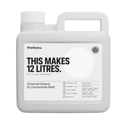 Thankyou Universal Cleaner 3L Refill x2 - NEW Fragrance Free