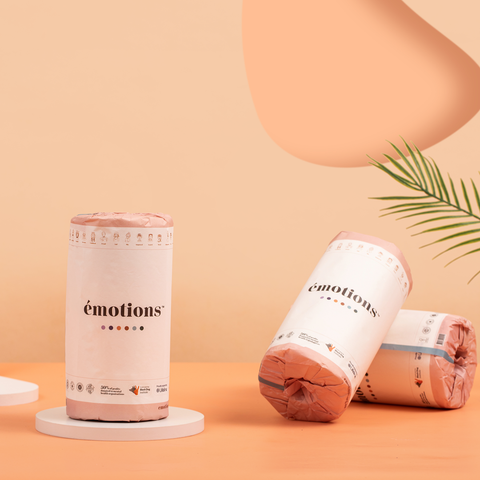 3 rolls of Emotions bamboo paper towel