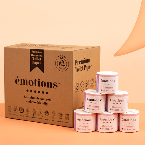 emotions recycled toilet paper