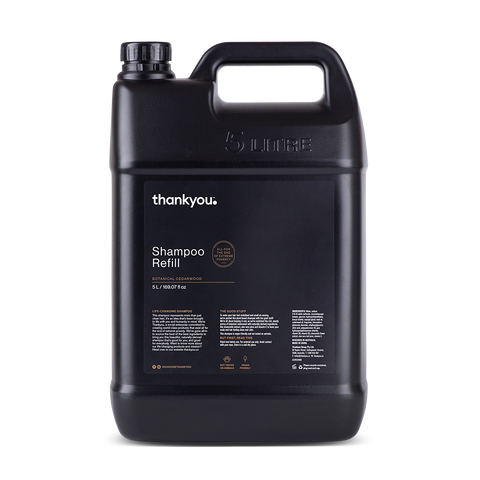 Thankyou Amenities Shampoo Refill 5L botanical cedarwood