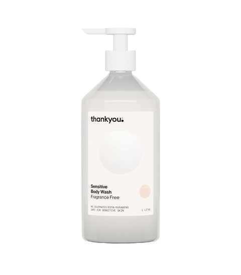 Thankyou Body Wash 1L x 3 - Sensitive