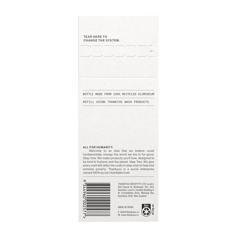 Thankyou Forever Bottle 500ml x 3 - Black Aluminium