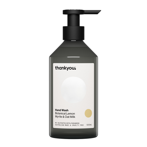 Thankyou Hand Wash 500ml x 3 - Botanical Lemon Myrtle & Oat Milk