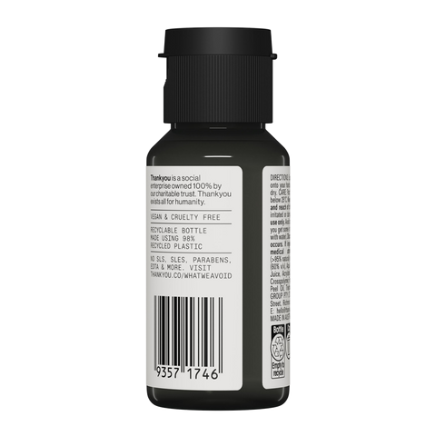 Thankyou Hand Sanitiser 50ml x 10 - Botanical Grapefruit