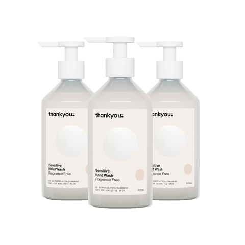 Thankyou Hand Wash 500ml x 3 - Sensitive