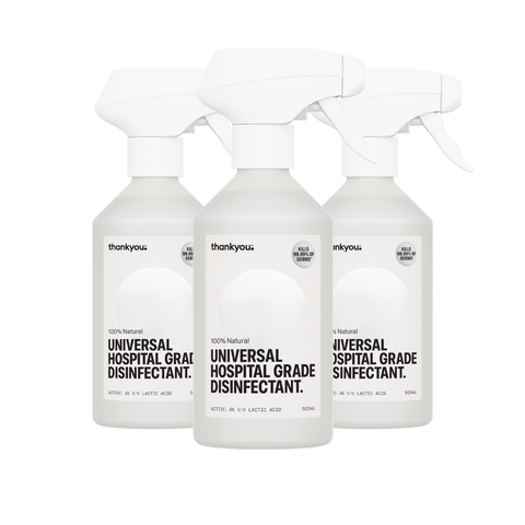 Thankyou Universal Cleaner 500ml x 3 - NEW Fragrance Free