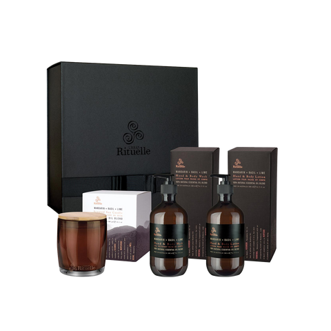 Urban Rituelle Nourishing Gift Set - Mandarin, Basil and Lime