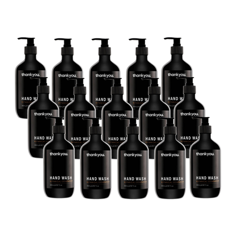 15 bottles Thankyou Amenities Hand Wash 500ml