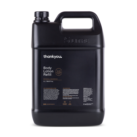Thankyou Amenities Body Lotion 5L Refill x 2 - Botanical Cedarwood
