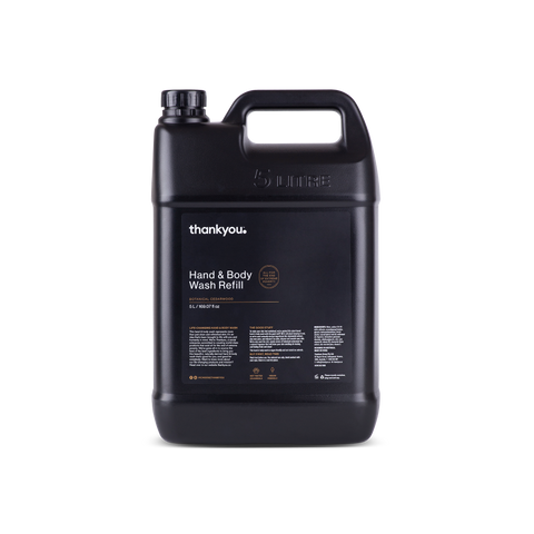 5L bottle Thankyou Amenities Hand and Body Wash Refill Botanical Cedarwood