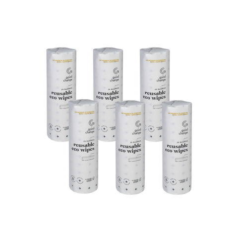 6 x rolls Reusable Bamboo Towels