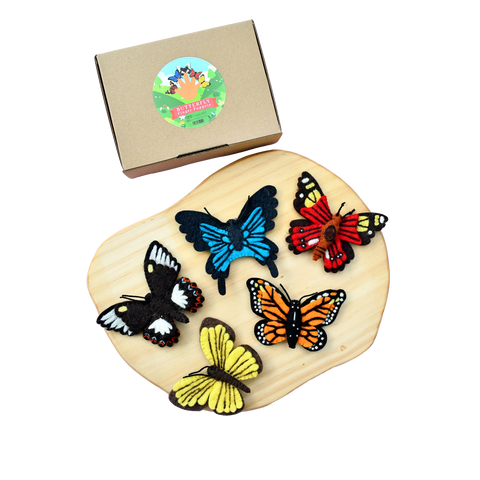 Tara Treasures Butterflies Finger Puppets