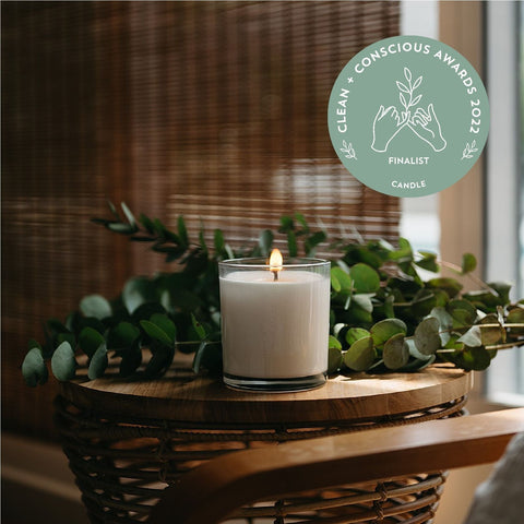 CandleXchange 320g Australian Bush Soy Candle with finalist sticker