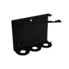 Design Stuff matt black triple lockable soap holder 