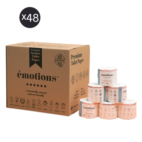 Emotions bamboo toilet paper X48