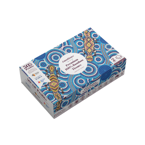 Box of Emotions First Nations Art Tissues