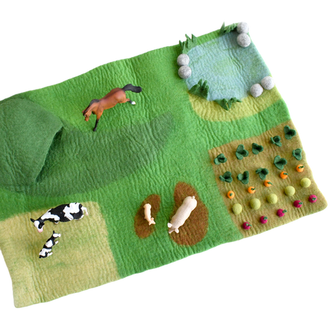 Large Felt Farm Play Mat