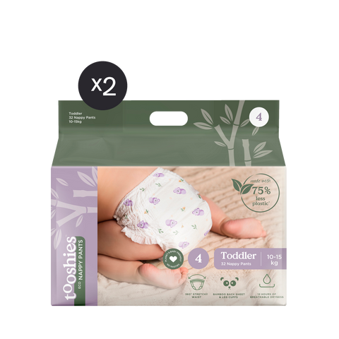 Tooshies Eco Nappy Pants Size 4 x2