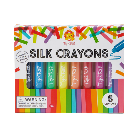 Tiger Tribe - Silk Crayons - set of 8