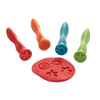 Wild Dough Easy Grip Pattern Rubber Stampers Set of 4