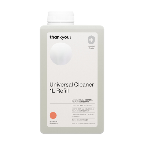 Thankyou Universal Cleaner 1L Refill x 3 - Botanical Grapefruit