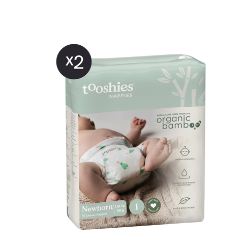 Tooshies Nappies Size 1 x 2