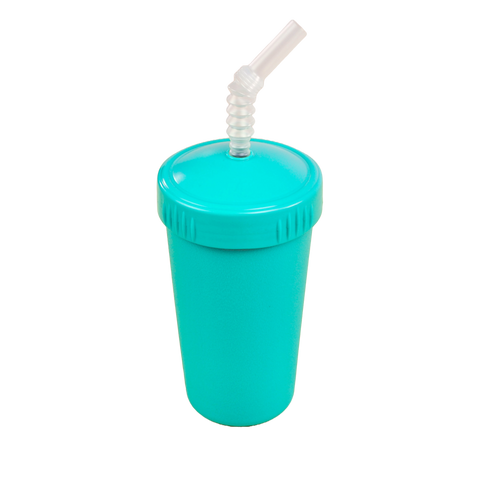 Re-Play Straw Cup with Reusable Straw aquq