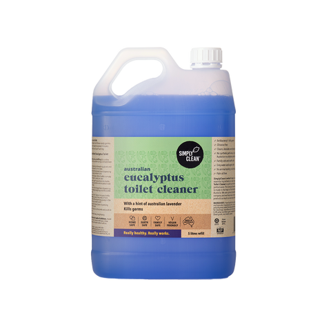 5 litre bottle Simply Clean eucalyptus toilet cleaner
