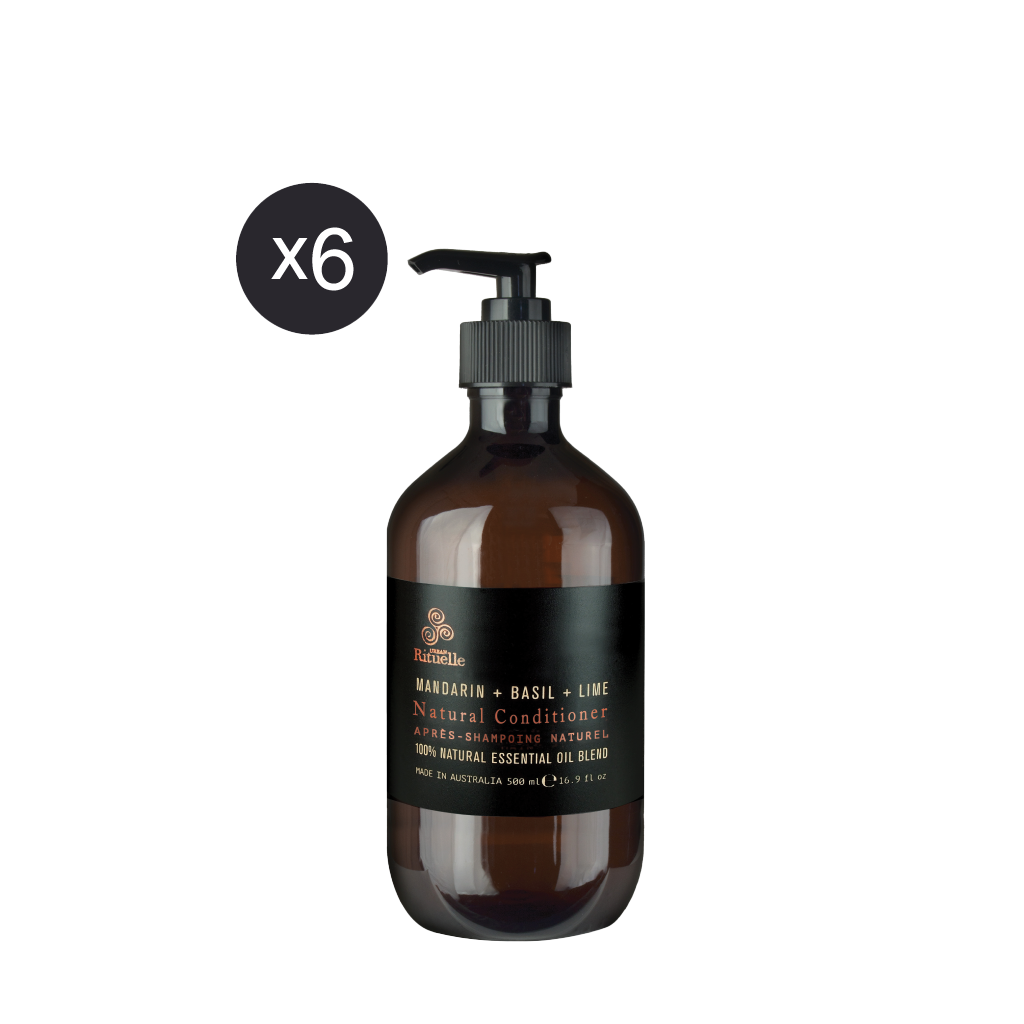 Urban Rituelle Conditioner 500ml x 6 - Mandarin, Basil and Lime – Kind ...