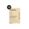 Thankyou nourishing body bar 100g with hemp seed oil x8